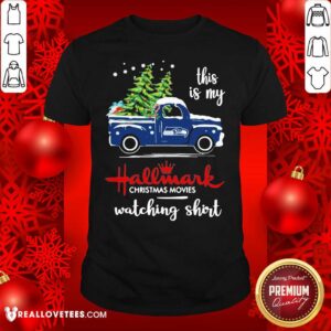 Hot Seattle Seahawks This Is My Hallmark Christmas Movies Watching Shirt