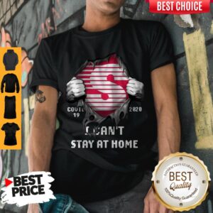Blood inside Me Speedway Covid-19 2020 I Can't Stay At Home Shirt