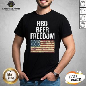 Nice Bbq Beer Freedom Shirt