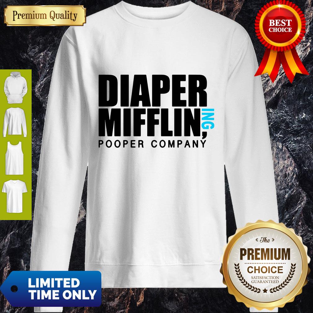 Awesome Diaper Mifflin Pooper Company Shirt
