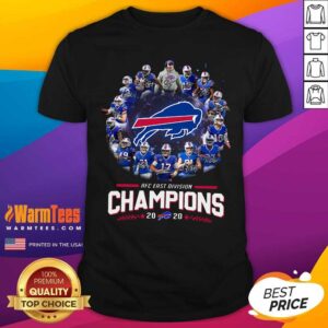 Nice Buffalo Bills AFC East Division Champions 2021 Signatures Shirt