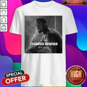 RIP Black Panther's Chadwick Boseman 1977 2020 T-Shirt