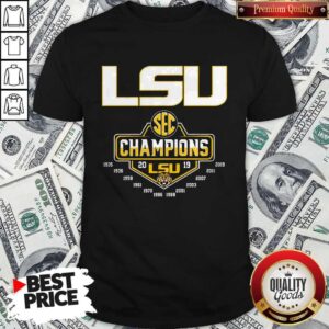 Top Lsu Tigers Football Champions 2019 Shirt