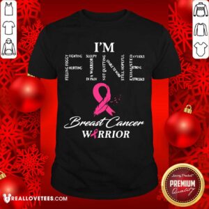 Wonderful I'm Fine Breast Cancer Warrior Shirt