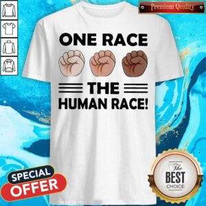 Official One Race The Human Race Shirt