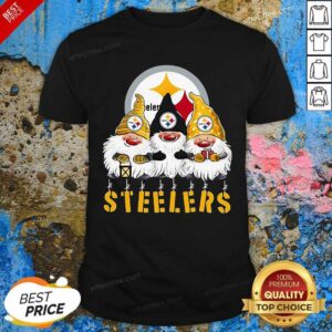 Pretty Gnomes Pittsburgh Steelers Christmas Shirt