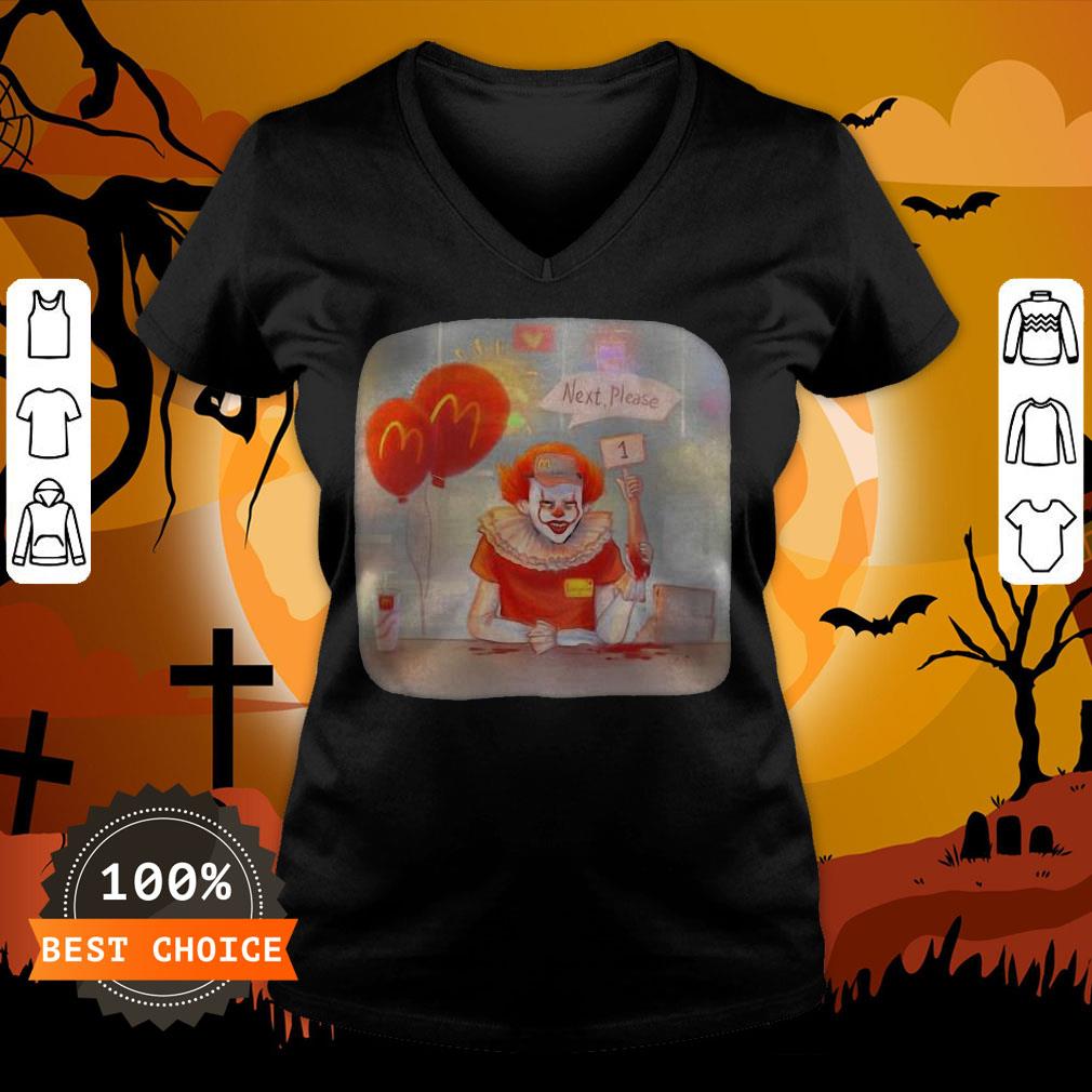 Halloween Joker Mcdonalds Next Please Shirt