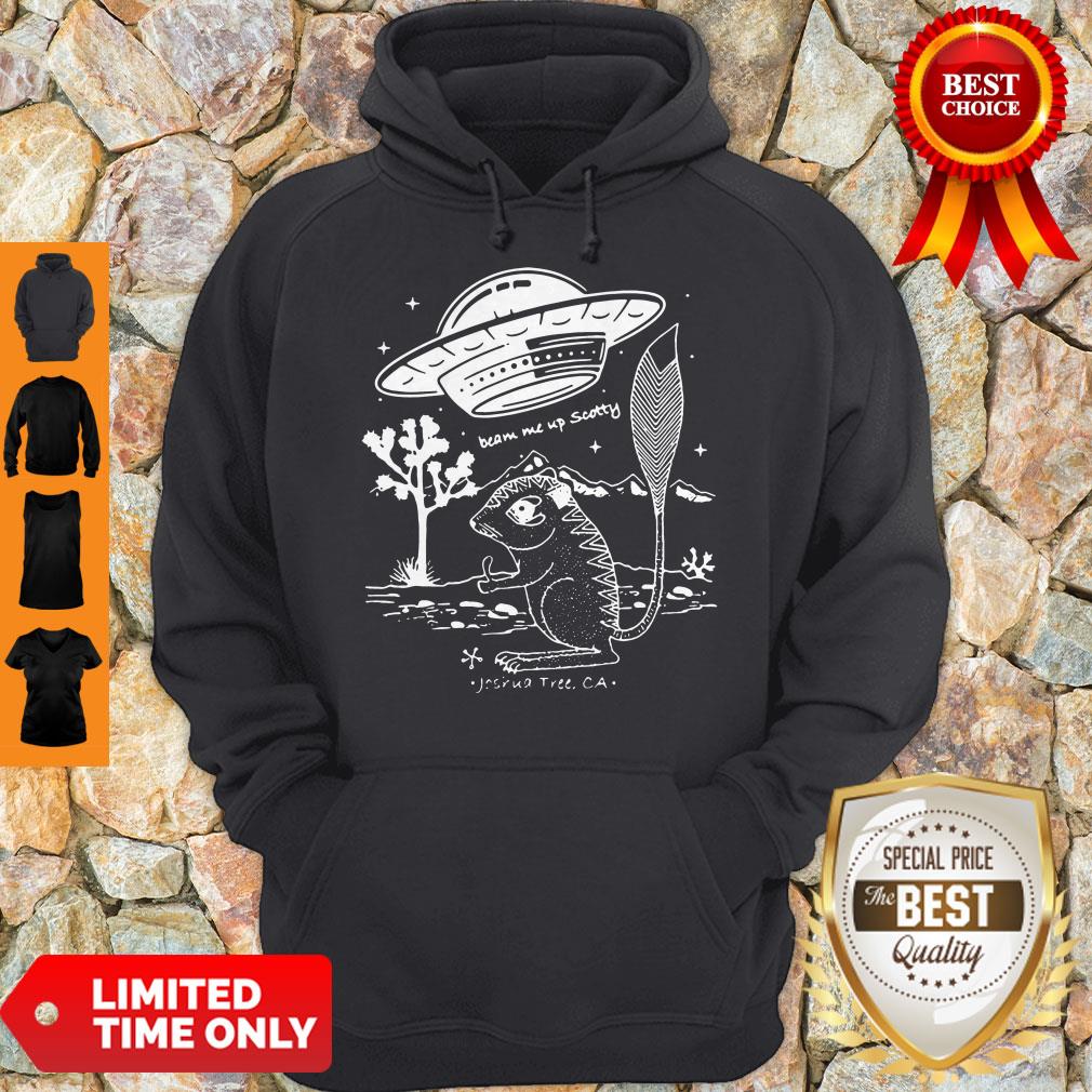 Premium Endangered Kangaroo Rat Joshua Tree Beam Me Up Scotty Shirt