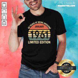New January 1961 Limited Edition Shirt