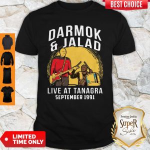 Star Wars Darmok And Jalad Live At Tanagra September 1991 Shirt