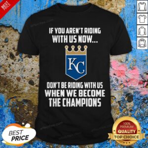 Top MLB Kansas City Royals Baseball We Become The Champions 2020 Shirt