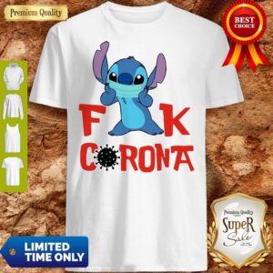Official Stitch Fuck Corona Covid-19 Shirt