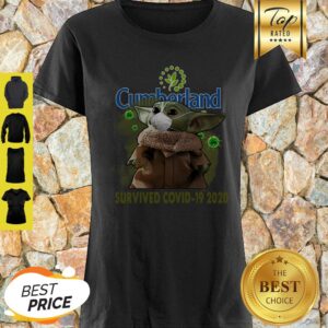Nice Baby Yoda Cumberland Farms Survived Covid-19 2020 Shirt