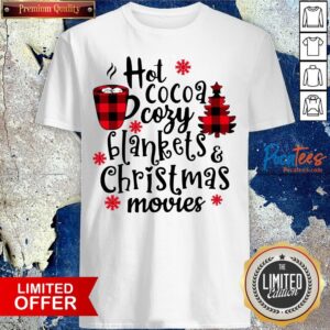 Funny Hot Cocoa Cory Blankets And Christmas Movie Christmas Shirt