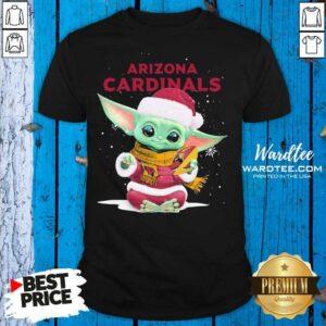 Official Baby Yoda Play Rugby Arizona Cardinals Merry Christmas Shirt