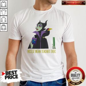 Official Maleficent Nicest Mean Teacher Ever Shirt