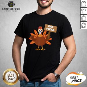 Premium Turkey Eat Pizza Thanksgiving 2020 Shirt