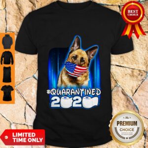 Top Becgie Face Mask American Flag Quarantined 2020 Toilet Paper Shirt