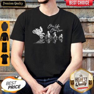 Nice One Life One Love Moto Shirt