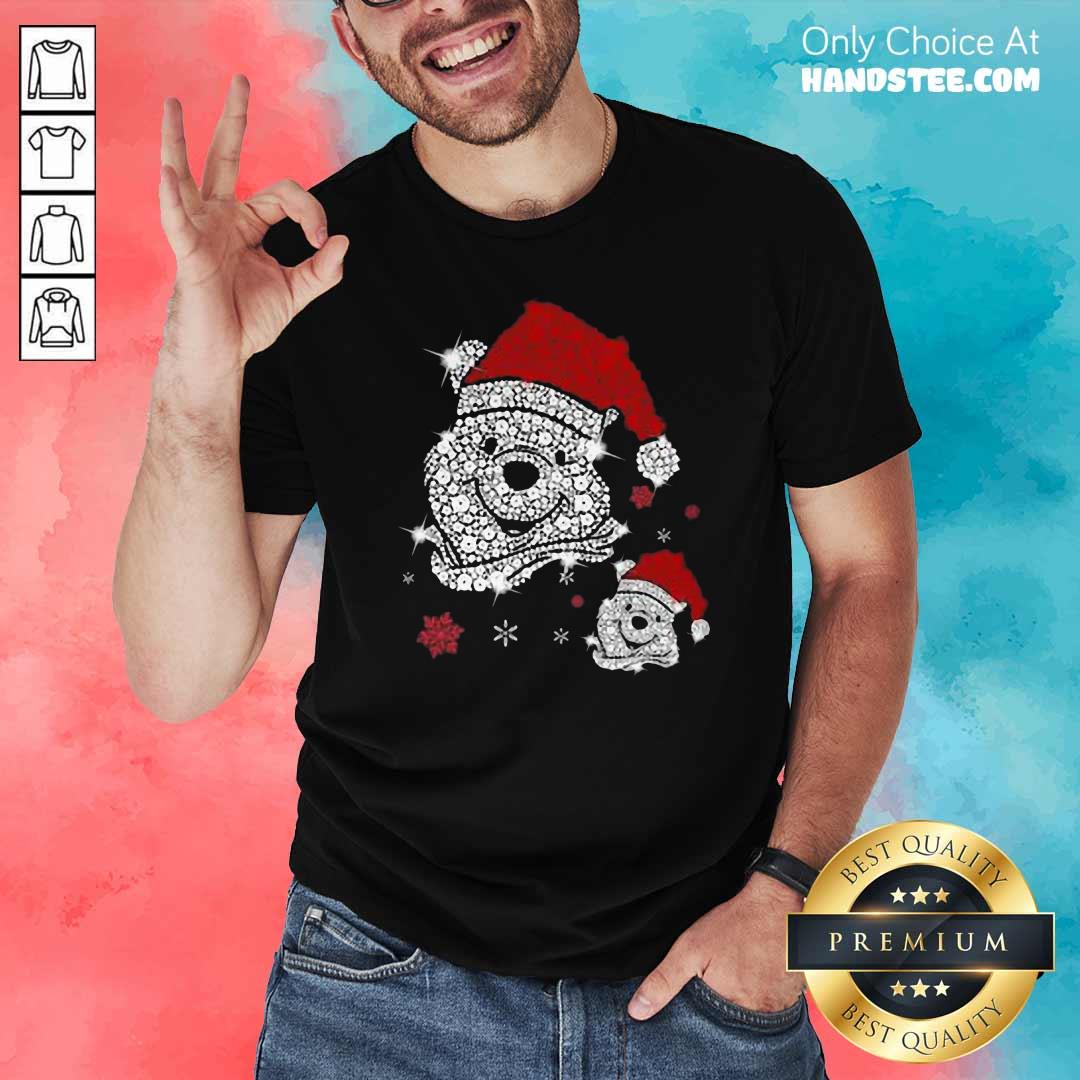 Awesome Bear Diamond Santa Shirt