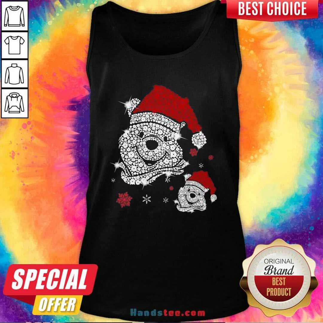 Awesome Bear Diamond Santa Shirt