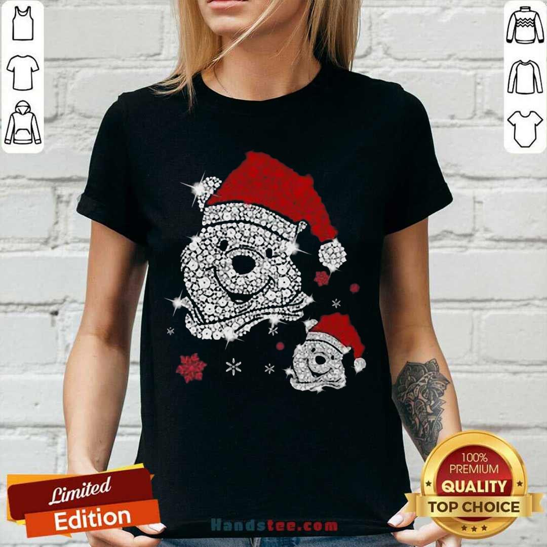 Awesome Bear Diamond Santa Shirt
