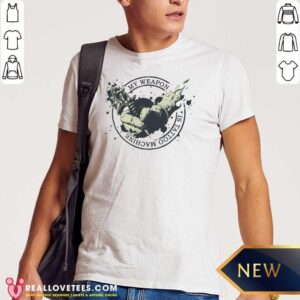 Cool My Weapon Is Tattoo Machine Shirt