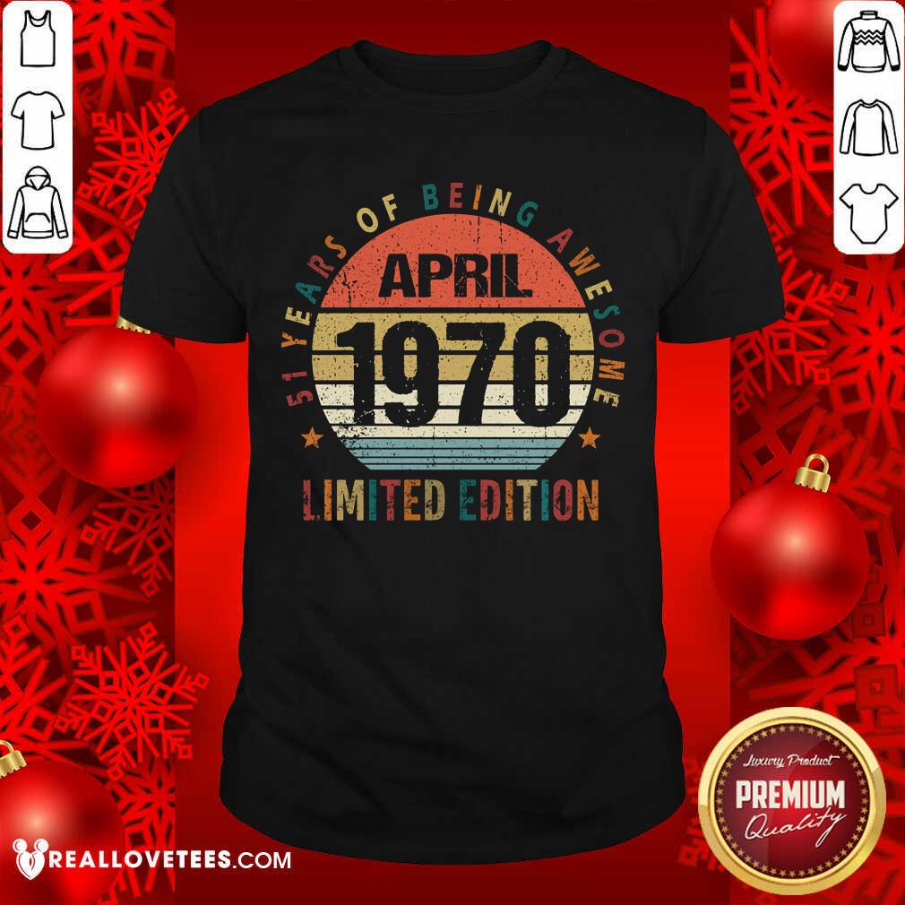 April 1970 Limited Edition Vintage Shirt