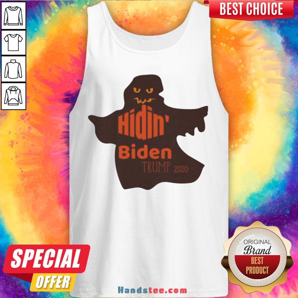 Ghost Hidin' Biden Trump 2020 Halloween Shirt