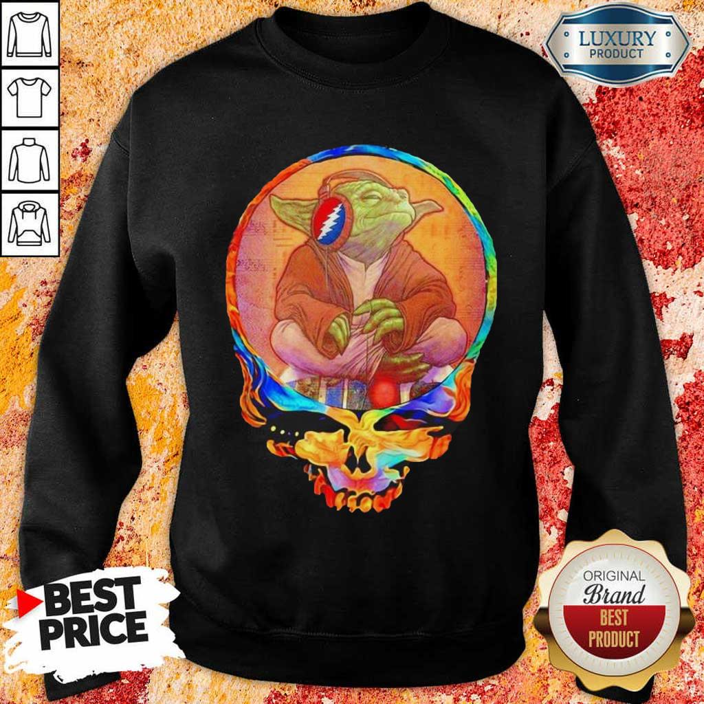 Arrogant Yoda 1 Music Grateful Skull Shirt