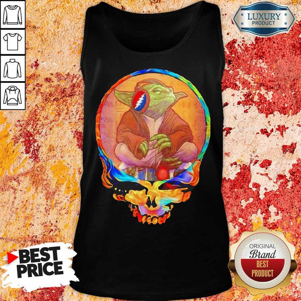 Arrogant Yoda 1 Music Grateful Skull Shirt