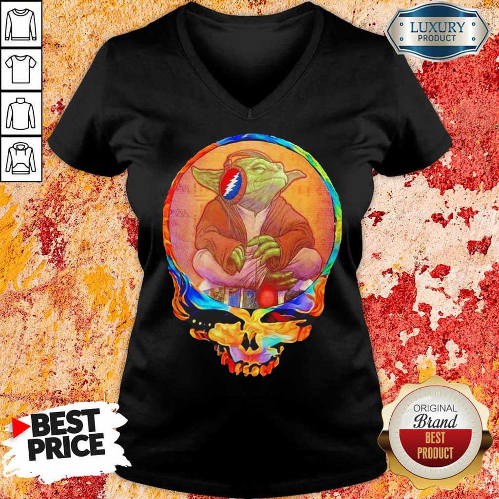Arrogant Yoda 1 Music Grateful Skull Shirt