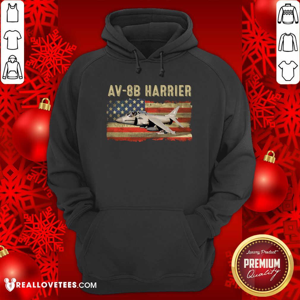 Av 8B Harrier For Pilot And Aircraft Flying Airplanes American Flag Shirt