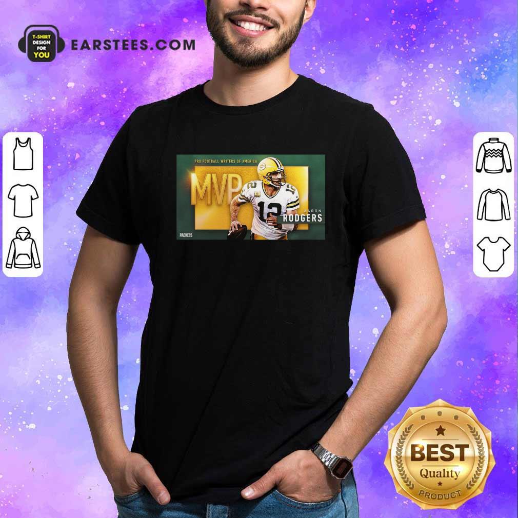 Awesome Aaron Rodgers Mvp Pro Football Writers Of America 2021 Shirt