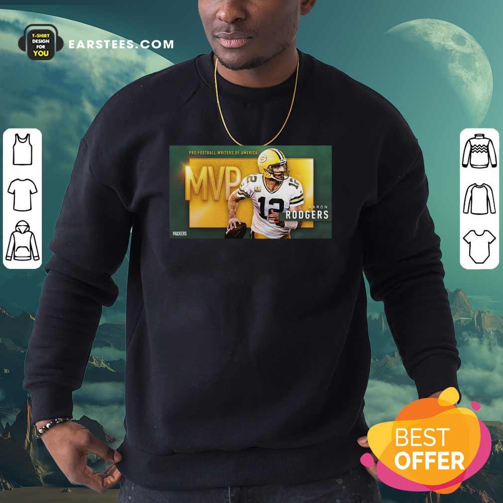 Awesome Aaron Rodgers Mvp Pro Football Writers Of America 2021 Shirt