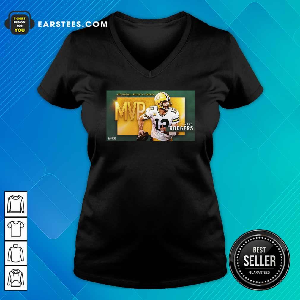 Awesome Aaron Rodgers Mvp Pro Football Writers Of America 2021 Shirt