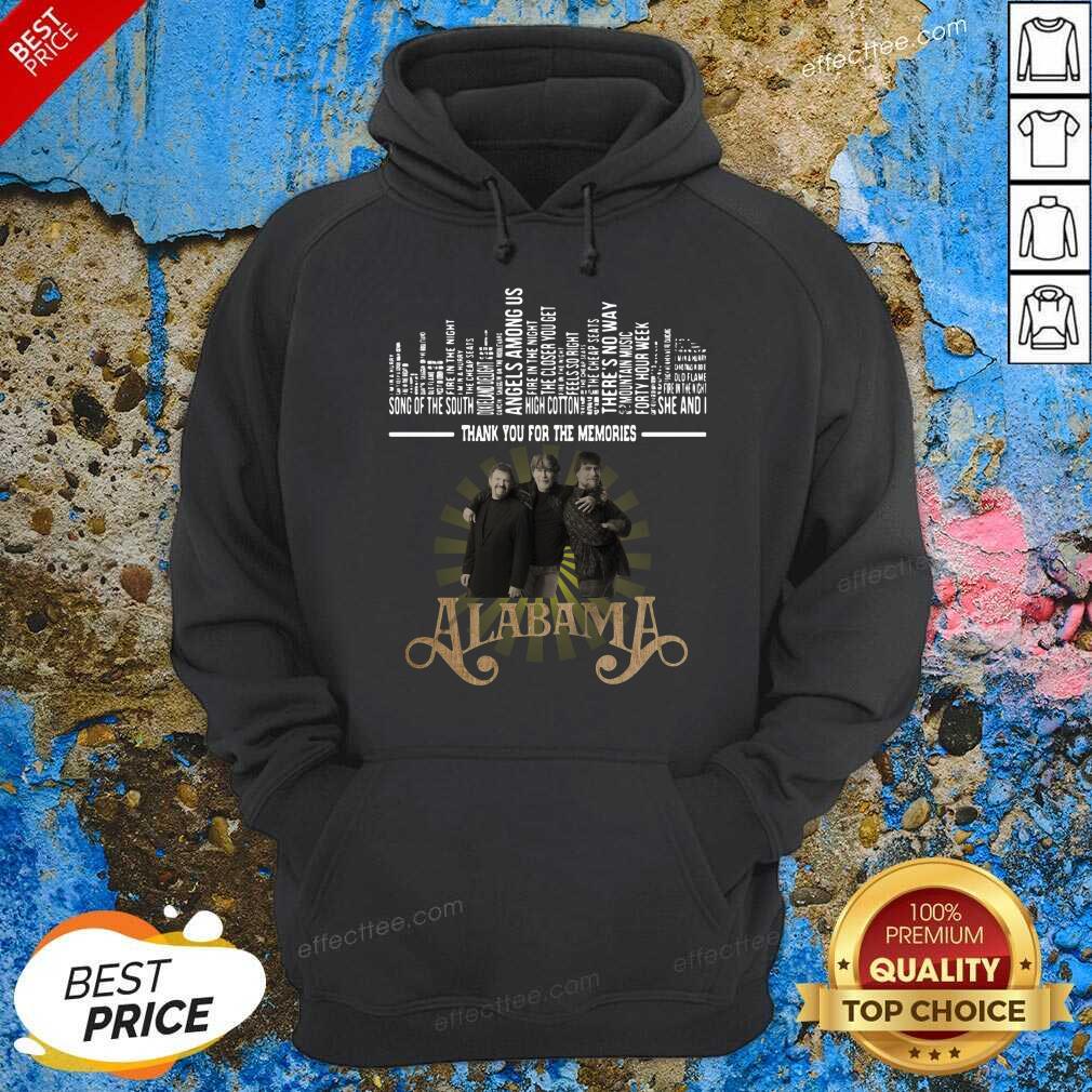 Awesome Alabama Song Of The South Thank You For The Memories Shirt