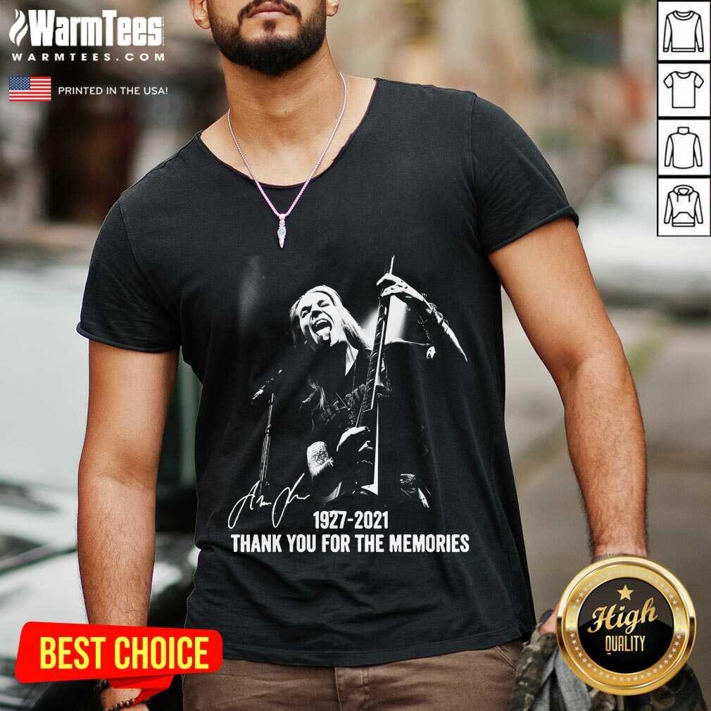 Awesome Alexi Laiho 1927 2021 Thank You For The Memories Signature Shirt