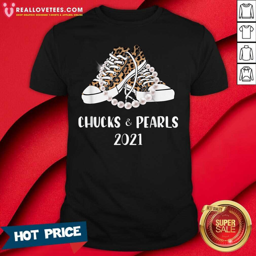 Awesome Chucks And Pearls 2021 Leopard Shirt