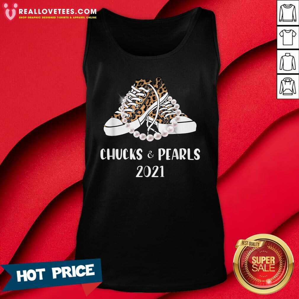 Awesome Chucks And Pearls 2021 Leopard Shirt
