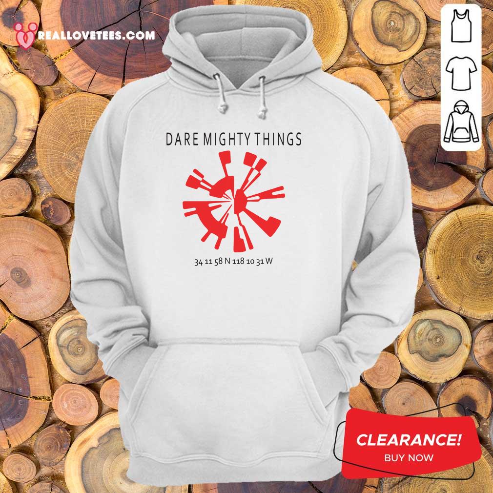 Awesome Dare Mighty Things Perseverance Parachute Shirt