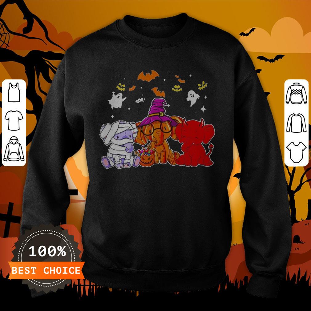 Awesome Elephant Ghost Halloween Shirt