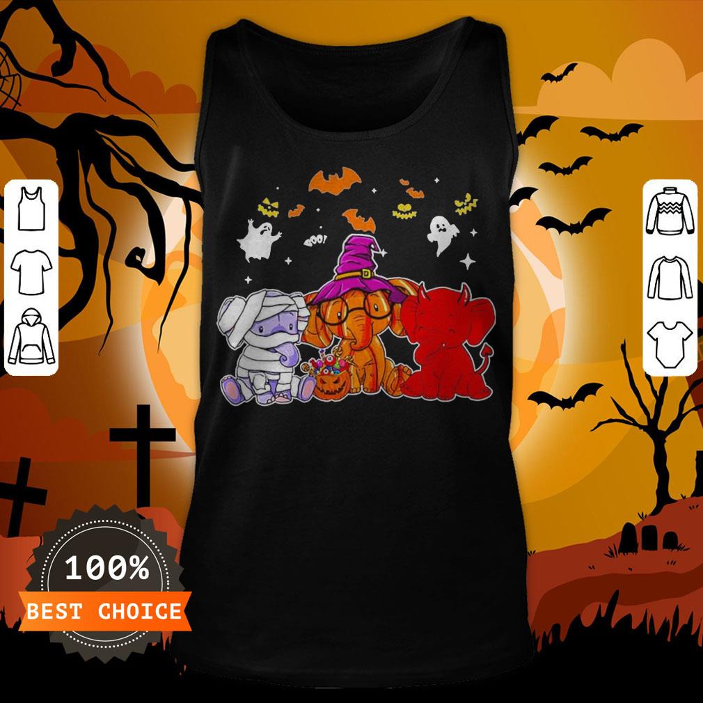 Awesome Elephant Ghost Halloween Shirt