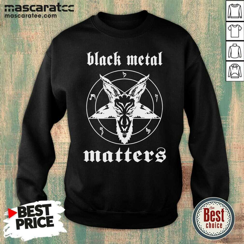 Awesome Goat Black Metal Matters Shirt