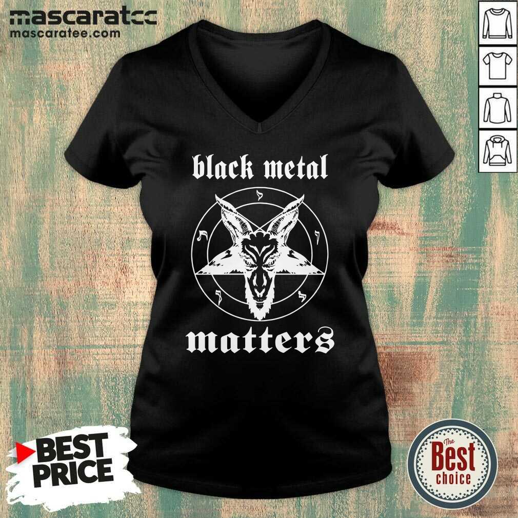 Awesome Goat Black Metal Matters Shirt
