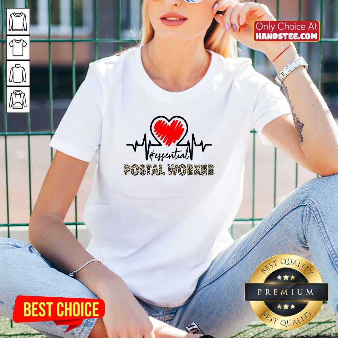 Awesome Heartbeat Essential Postal Worker Shirt