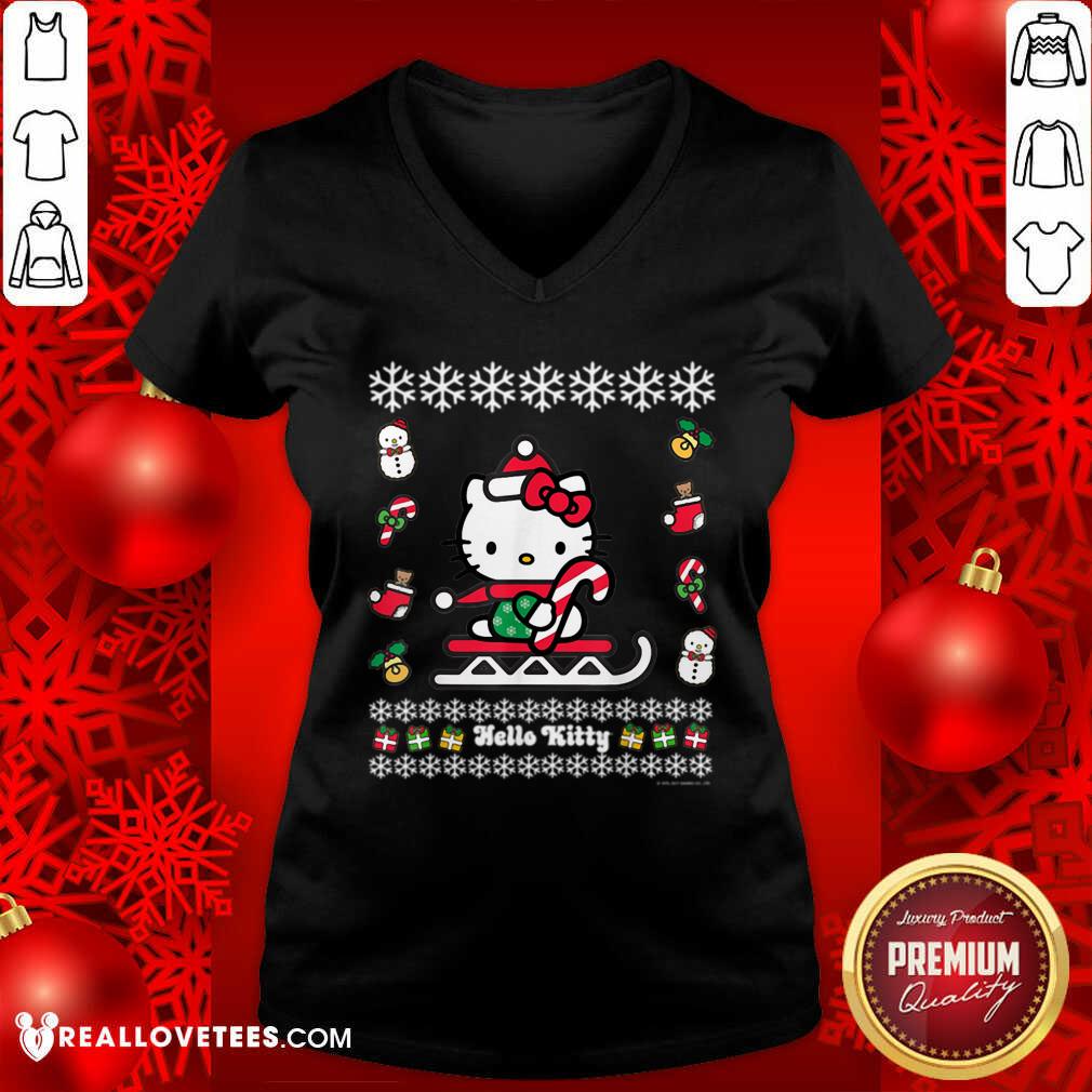 Awesome Hello Kitty Ugly Christmas Shirt