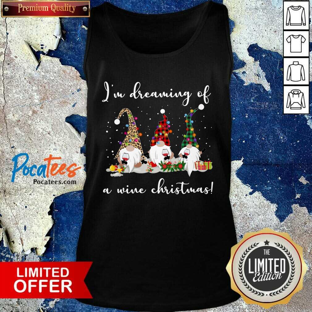 Awesome Im Dreaming Of A Wine Christmas Shirt
