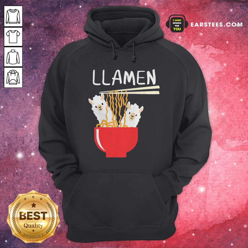 Awesome Llama Eat Llamen Shirt