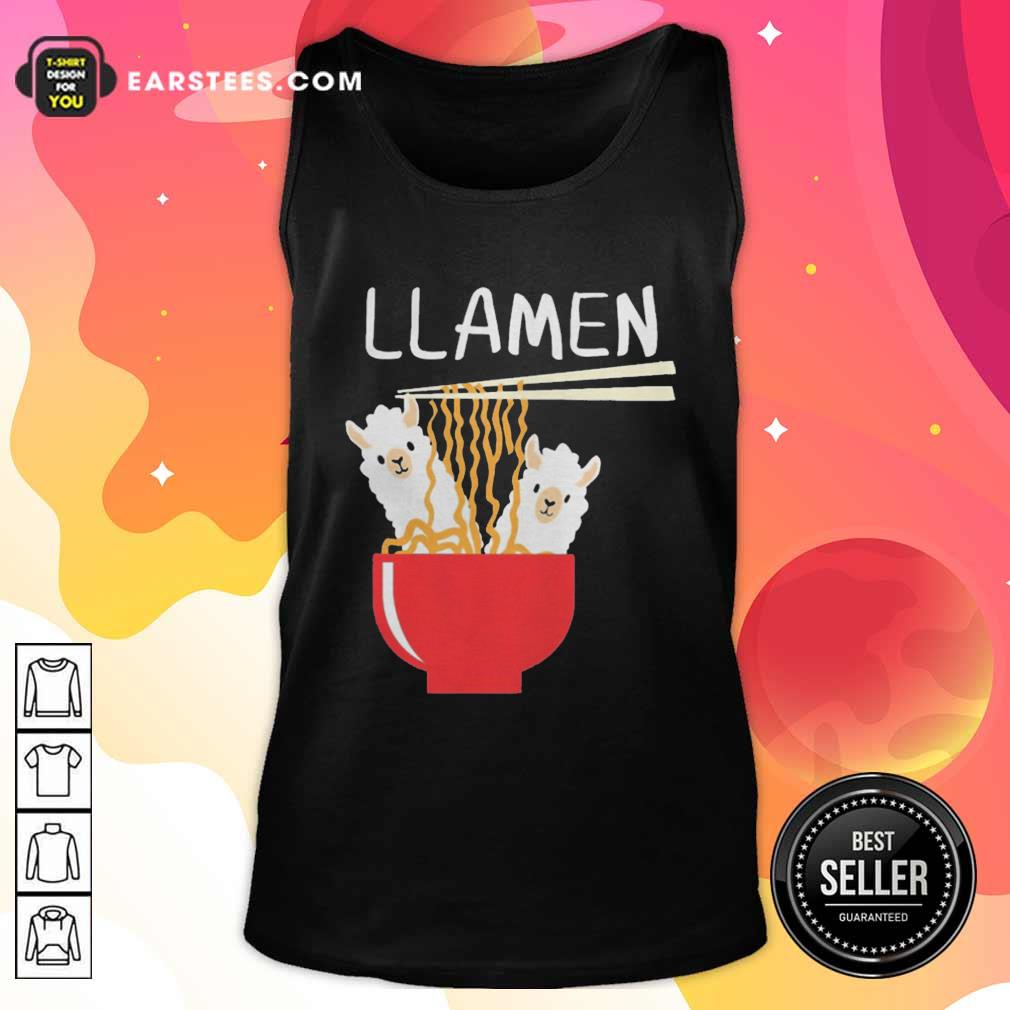 Awesome Llama Eat Llamen Shirt